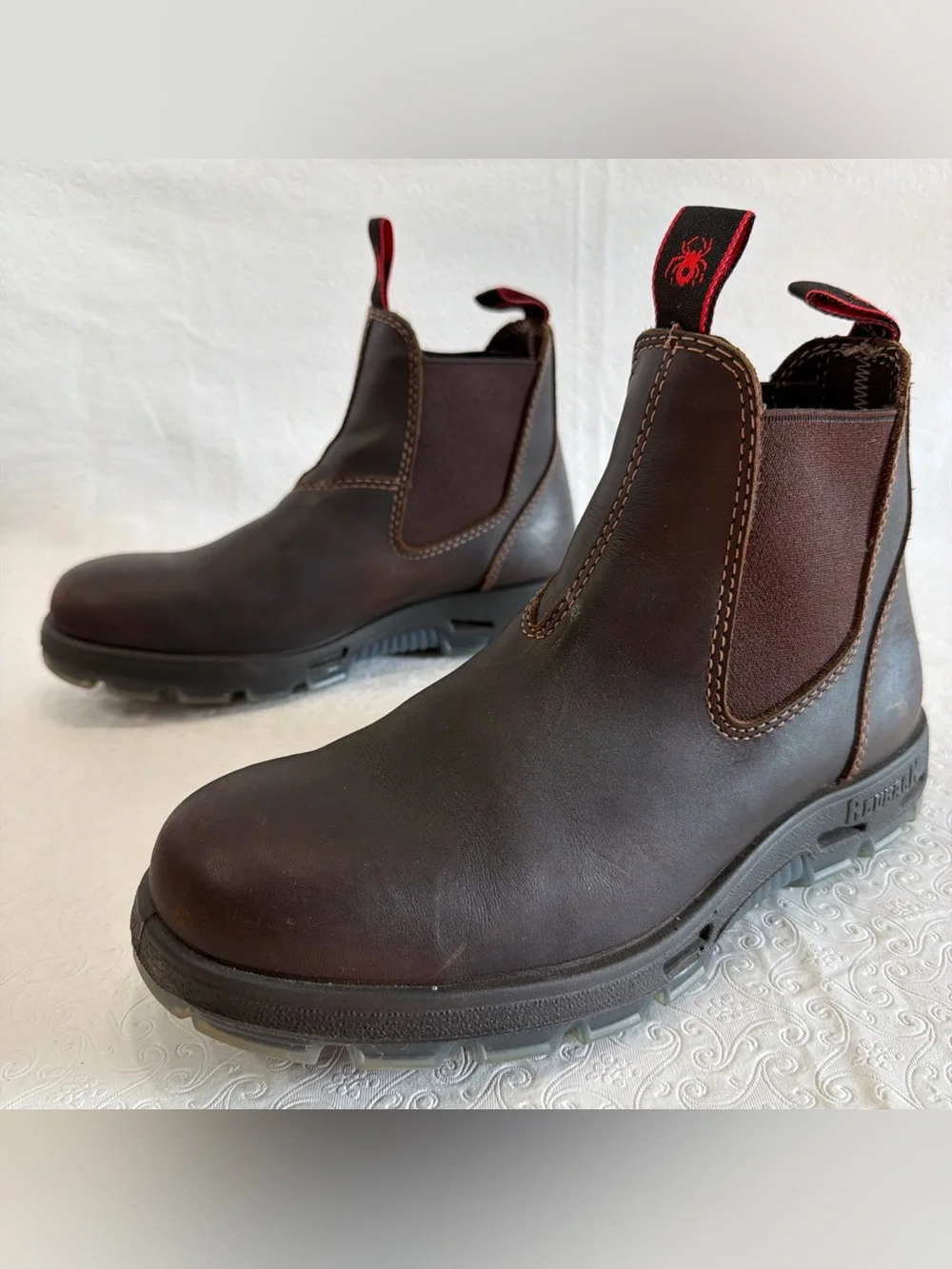 Redback UNPU Nevada Great Barrier Elastic Sided Work Boots US Mens 9.5 UK 8.5
